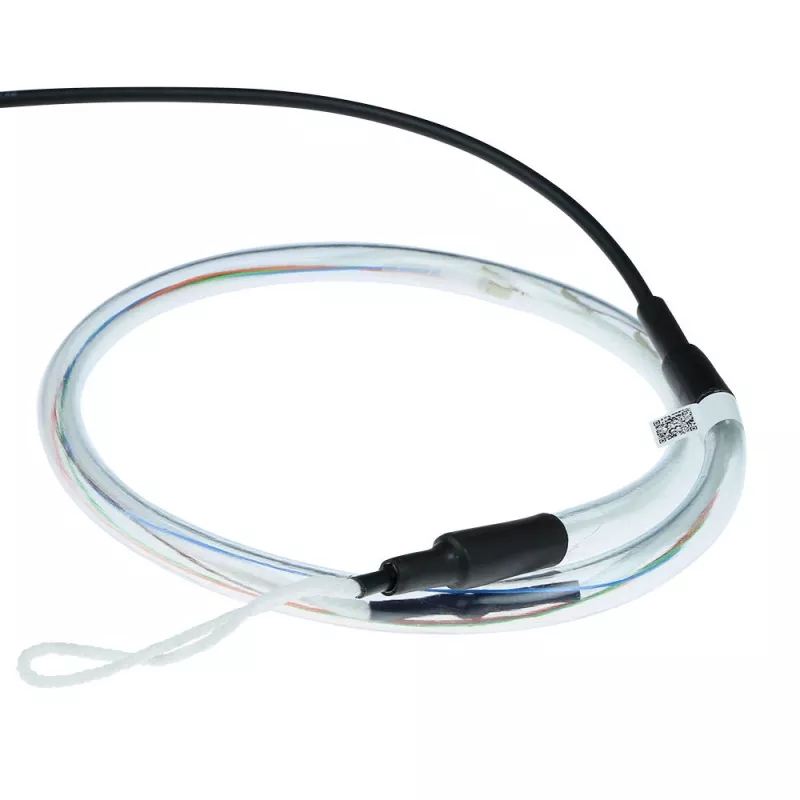 Šķiedru optikas kabelis ACT RL2203 30 m 4x LC Melns