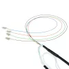 Šķiedru optikas kabelis ACT RL2203 30 m 4x LC Melns