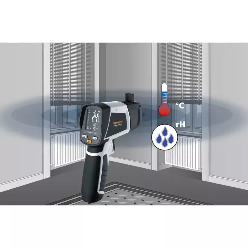 Laserliner CondenseSpot Pro temperatūras un mitruma mērīšanas ierīce