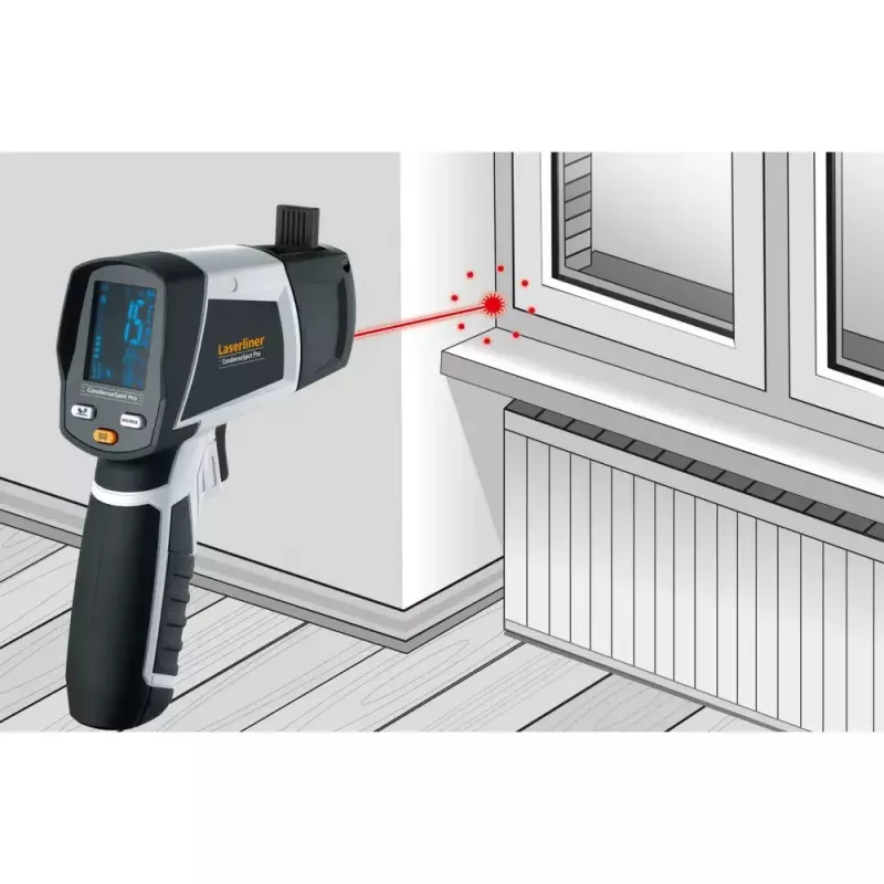Laserliner CondenseSpot Pro temperatūras un mitruma mērīšanas ierīce