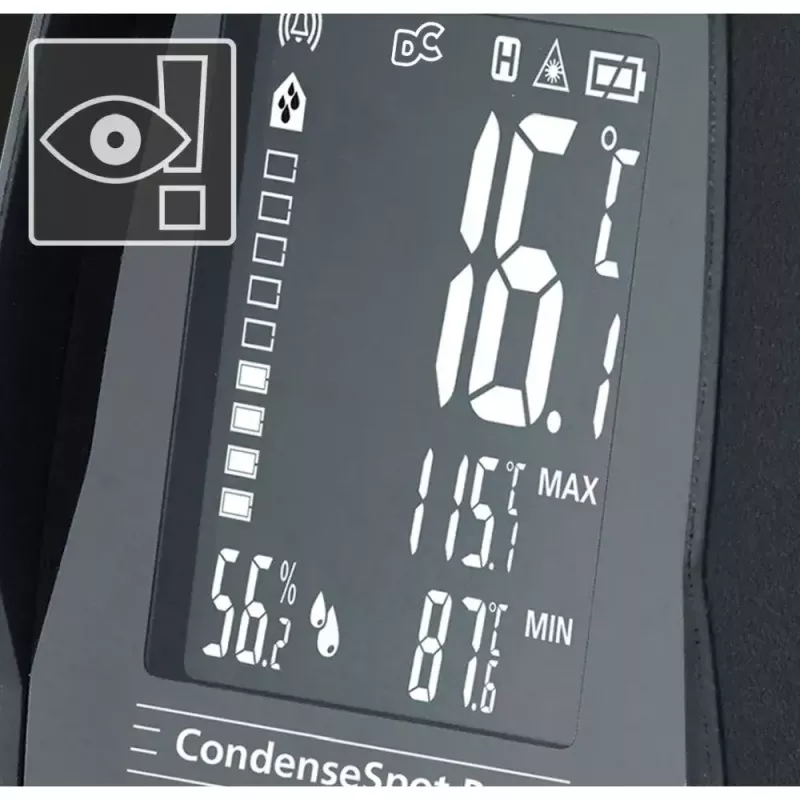 Laserliner CondenseSpot Pro temperatūras un mitruma mērīšanas ierīce