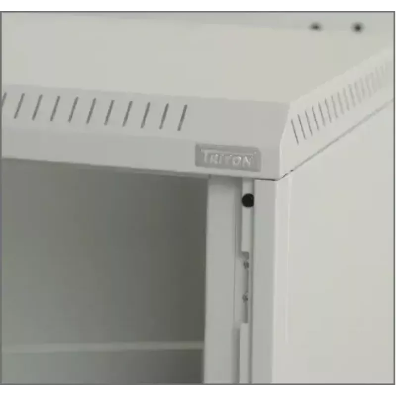 Pie sienas stiprināms plaukts Triton Triton 19 collu plaukts Wall-mount 4U/500 stikla durvis
