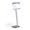 Informācijas stends Durable 481323 A3 Akrils Sudraba krāsā