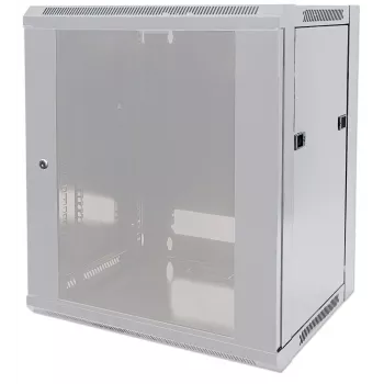 Intellinet 19 collu tīkla skapis – sienas stiprinājums (standarta), 9U, 600 mm dziļš, pelēks, plakanā iepakojumā, maks. 60 kg, piemērots arī lietošanai uz galda vai grīdas, izmantojamais dziļums 410 mm, metāla un stikla durvis, aizmugures panelis, noņemami sāni, sienas montāžas daļas (piem., skrūves/ dībeļi) nav iekļautas