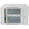 Intellinet 19 collu tīkla skapis – sienas stiprinājums (dubultā sekcija ar veramu izvēršanu), 15U, 550 mm dziļš, pelēks, salikts, maks. 30 kg, izveras, lai piekļūtu skapja aizmugurei, kad uzstādīts pie sienas, statīvs, izmantojamais dziļums 425 mm, sienas montāžas daļas nav iekļautas