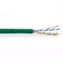 komutācijas kabelis ACT CAT6A U/UTP PVC 305m zaļš