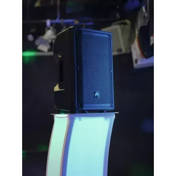 Divjoslu skaļrunis Omnitronic 11038793 Melns Vadu un bezvadu