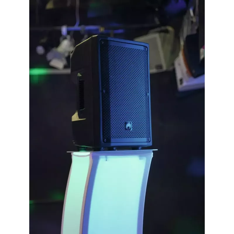 Divjoslu skaļrunis Omnitronic 11038793 Melns Vadu un bezvadu