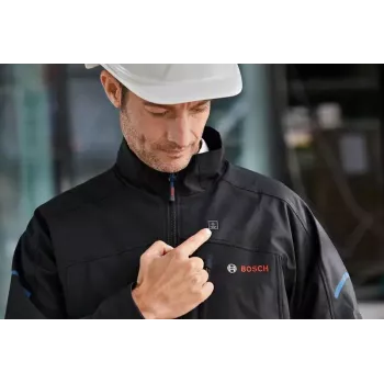 Bosch GHJ 12+18V XA Professional apsildāmā jaka izmērs S melna