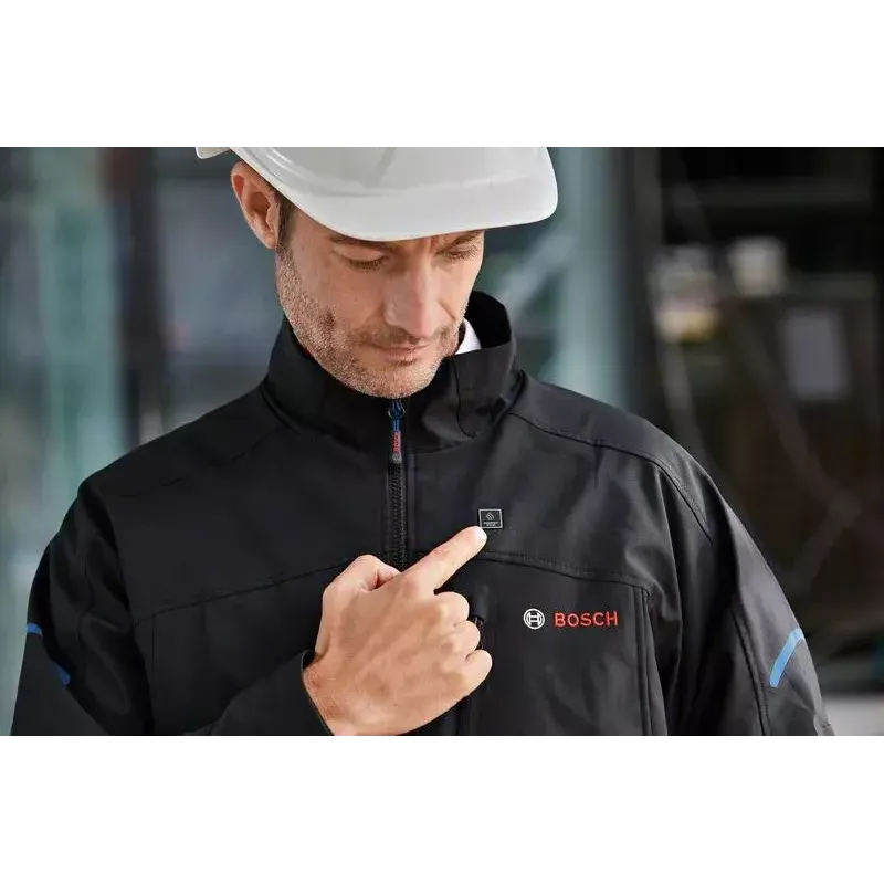 Bosch GHJ 12+18V XA Professional apsildāmā jaka izmērs S melna