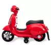Elektriskais braucamrīks Jamara Vespa Mini skrejritenis — darbināms ar baterijām, 4 riteņi, vecumam no 1,6 gadiem, gaismas, krāsas: melna/sarkana