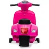 Elektriskais braucamais Jamara Vespa Mini skrejritenis, darbināms ar baterijām, 4 riteņi, vecumam no 1,6 gadiem, gaismas, melns vai rozā