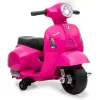 Elektriskais braucamais Jamara Vespa Mini skrejritenis, darbināms ar baterijām, 4 riteņi, vecumam no 1,6 gadiem, gaismas, melns vai rozā