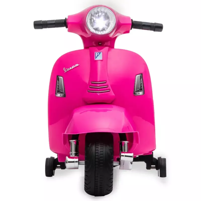 Elektriskais braucamais Jamara Vespa Mini skrejritenis, darbināms ar baterijām, 4 riteņi, vecumam no 1,6 gadiem, gaismas, melns vai rozā