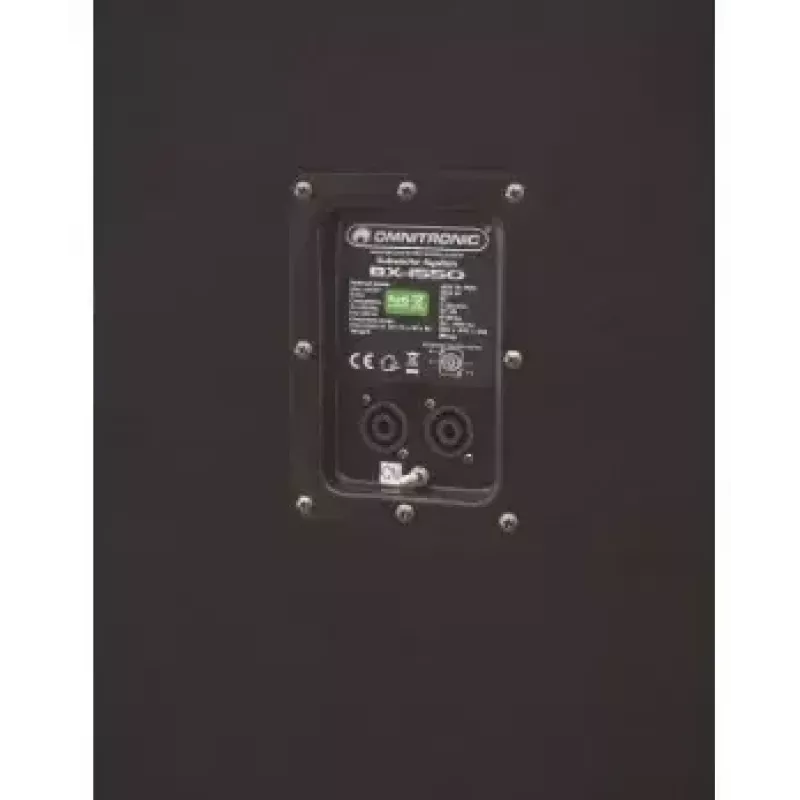 Pasīvais zemfrekvenču skaļrunis Omnitronic BX-1550 Melns