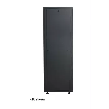 Intellinet 19 collu tīkla skapis – brīvi stāvošs (pamata), 22U, 600x800 mm (platums x dziļums), melns, plakanā iepakojumā, maks. 600 kg, vienpunkta durvju slēdzene, viena slēdzene katram sānu panelim, izmantojamais dziļums 123 līdz 573 mm, statīvs, IP20 novērtējums, tērauds