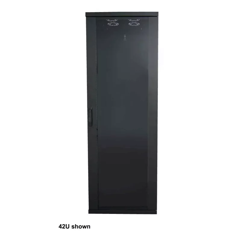 Intellinet 19 collu tīkla skapis – brīvi stāvošs (pamata), 22U, 600x800 mm (platums x dziļums), melns, plakanā iepakojumā, maks. 600 kg, vienpunkta durvju slēdzene, viena slēdzene katram sānu panelim, izmantojamais dziļums 123 līdz 573 mm, statīvs, IP20 novērtējums, tērauds