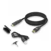 ACT 50 metru HDMI High Speed 4K aktīvais optiskais kabelis ar noņemamu savienotāju v2.0 HDMI-A vīriešu – HDMI-A vīriešu