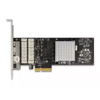DeLOCK 88610 PCIe saskarnes karte RJ-45 Intel i350 4 Gbit/s