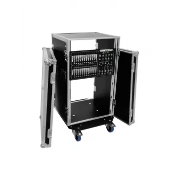 Hard case Roadinger 30109132 Aluminium Melns Silver 555x630x985mm