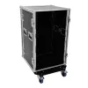 Hard case Roadinger 30109132 Aluminium Melns Silver 555x630x985mm