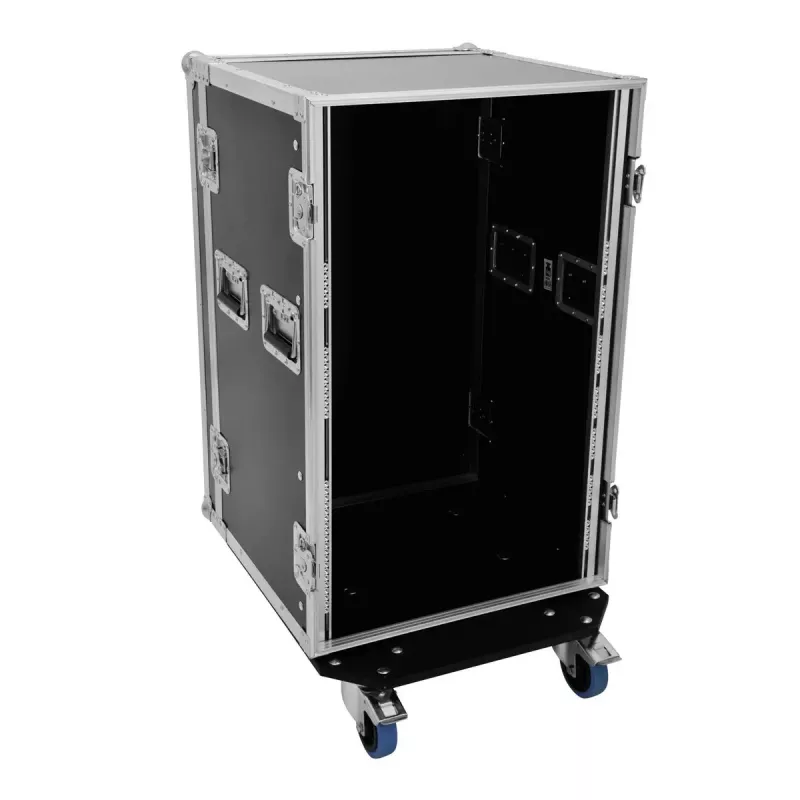 Hard case Roadinger 30109132 Aluminium Melns Silver 555x630x985mm