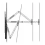 Hama 00220852 TV stiprinājums/statīvs 2,29 m (90 collas) melns