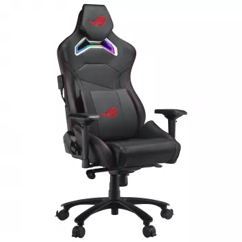 ASUS ROG Chariot X universālais spēļu krēsls ar polsterētu sēdekli, melns