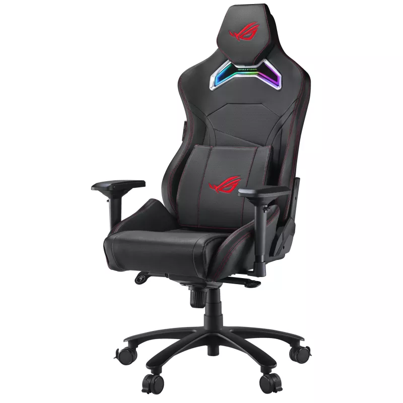 ASUS ROG Chariot X universālais spēļu krēsls ar polsterētu sēdekli, melns