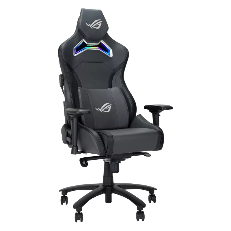 ASUS ROG Chariot X Universāls spēļu krēsls Polsterēts sēdeklis Pelēks