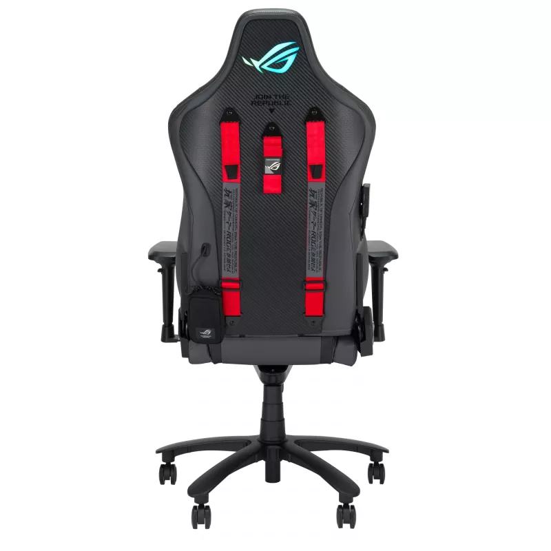 ASUS ROG Chariot X Universāls spēļu krēsls Polsterēts sēdeklis Pelēks