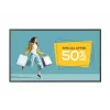 Sharp PN-HY431 Digitālā izkārtne Plakanvirsmas panelis 109.2 cm (43 collas) TFT 500 cd/m² 4K Ultra HD Melns 24/7