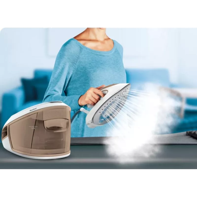 Tefal Express Airglide SV8027 1.8 L Durilium Airglide zole Brūna, Balta