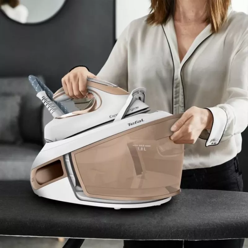 Tefal Express Airglide SV8027 1.8 L Durilium Airglide zole Brūna, Balta