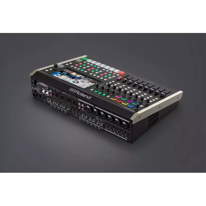Audio mikseris Roland VR-120HD 42 kanāli 24 biti 48 kHz Melns
