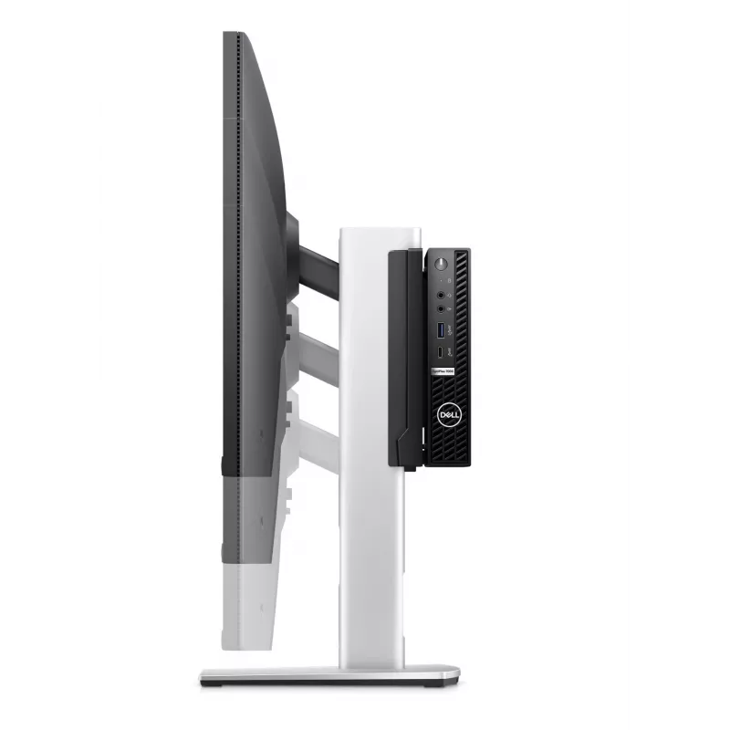 Monitora stiprinājums DELL MFS22 27 collas augstuma regulējams sudrabaini melns