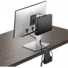 Monitora stiprinājums DELL MFS22 27 collas augstuma regulējams sudrabaini melns