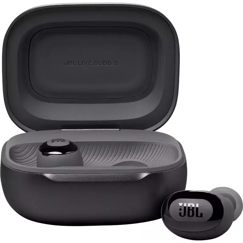 JBL Live Buds 3 austiņas ar austiņu mikrofonu bezvadu ievietojamas zvaniem/mūzikai/sportam/ikdienai Bluetooth melnas