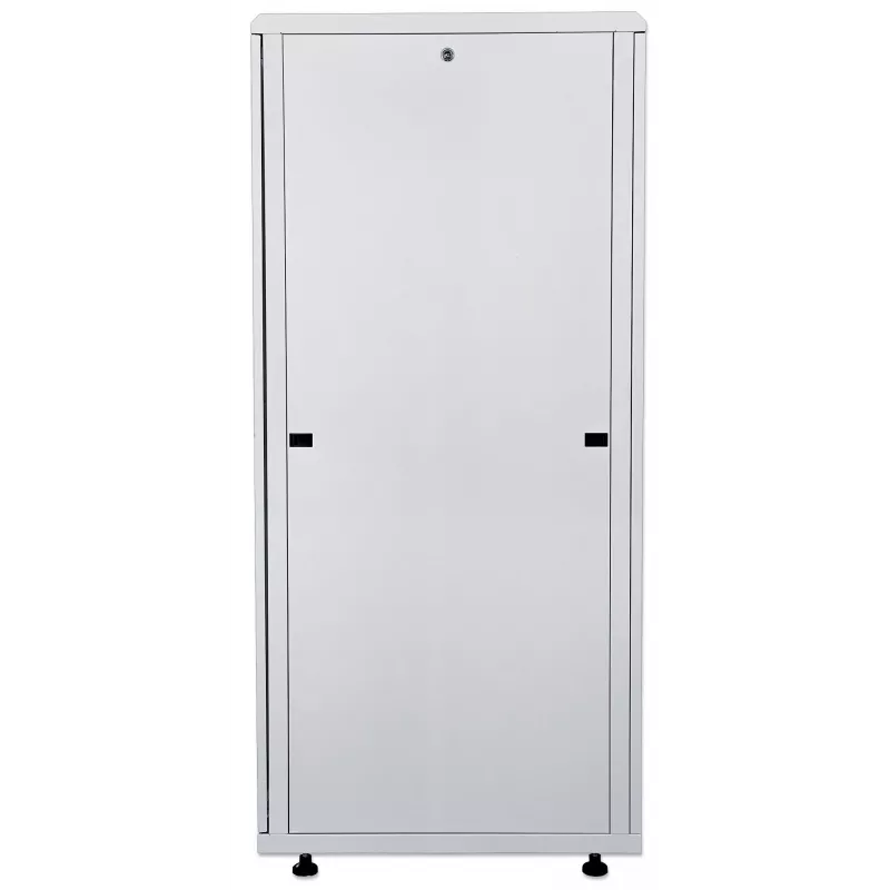 Intellinet 19 collu tīkla skapis - Brīvi stāvošs, 32U, 800x800mm (platums x dziļums), Pelēks, Plakani iepakots, Maks. 1500kg, Daudzpunktu durvju slēdzene, Viena slēdzene katram sānu panelim, Izmantojamais dziļums no 123 līdz 573mm, IP20 novērtējums, Plaukts, Tērauds