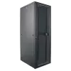 Intellinet 19 collu tīkla skapis – brīvstāvošs, 32U, 600x600 mm (platums x dziļums), melns, plakanā iepakojumā, maks. 1500 kg, daudzpunktu durvju slēdzene, viena slēdzene katram sānu panelim, izmantojamais dziļums 123 līdz 373 mm, IP20 vērtējums, plaukts, tērauds