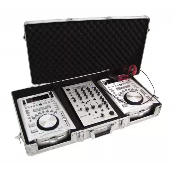Flight case Roadinger 30125340 Saplāksnis Sudraba 5.9 kg