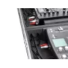 Flight case Roadinger 30125346 DJ kontrolieris Saplāksnis Melns Sudraba
