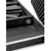 Flight case Roadinger 30125346 DJ kontrolieris Saplāksnis Melns Sudraba