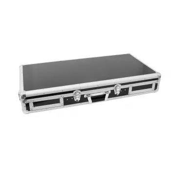 Flight case Roadinger 30125346 DJ kontrolieris Saplāksnis Melns Sudraba