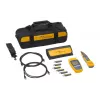 PoE testeris Fluke MicroScanner PoE melns zils dzeltens RJ-45 RJ-11