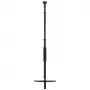 Hama Smooth Tripod 1/4 collu alumīnija, melnais rožu