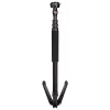 Hama Smooth Tripod 1/4 collu alumīnija, melnais rožu