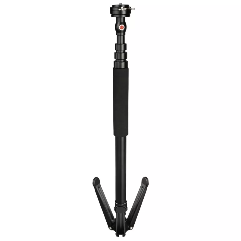Hama Smooth Tripod 1/4 collu alumīnija, melnais rožu