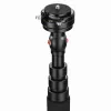 Hama Smooth Tripod 1/4 collu alumīnija, melnais rožu