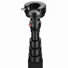 Hama Smooth Tripod 1/4 collu alumīnija, melnais rožu
